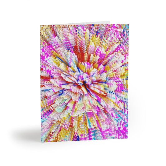 Vibrant Floral Greeting Cards - 8, 16, 24 pcs, Colorful Stationery for All Occasions, Thank You, Birthday, Celebration, Note Cards