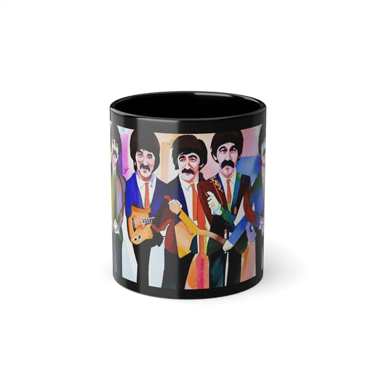 Vibrant Artist Mug | 11oz Coffee Cup, Unique Artwork, Gift for Music Lovers, Colorful Drinkware, Home Decor, Collector's Item