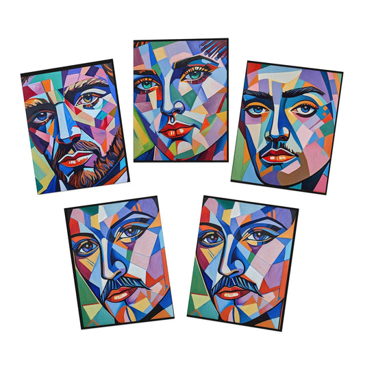 The Essence of Man. Multi-Design Greeting Cards (5-Pack)